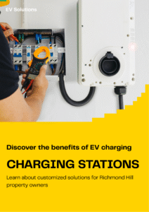 Commercial EV Charging Station Electrician in Richmond Hill with Advanced Solutions 
