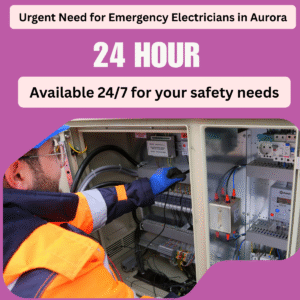 Reliable 24 Hour Emergency Electrician Aurora Ontario Handling Electrical Crises