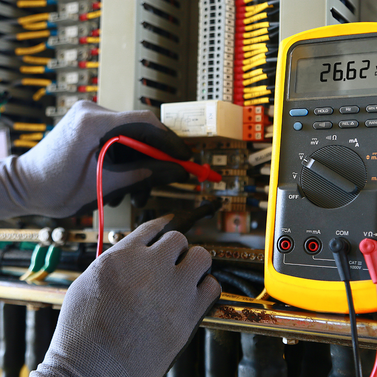 Top Commercial Electrical Services in Toronto team working on high-rise building electrical systems