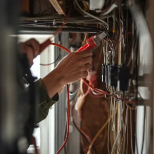 Licensed electrician performing Residential Electrical Services Toronto