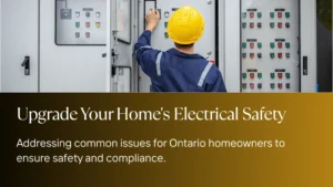 Residential Electric Service Voltage and Standards Canada 200A service panel upgrade