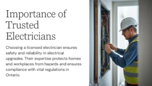 : Importance of hiring licensed electricians for expert electrical projects