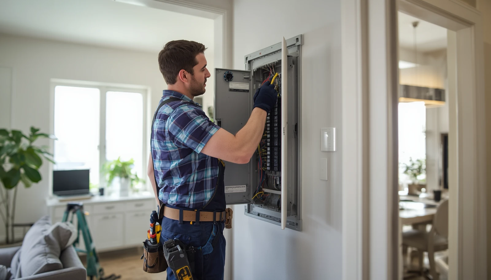 residential electrician costs pricing chart for Ontario homeowners