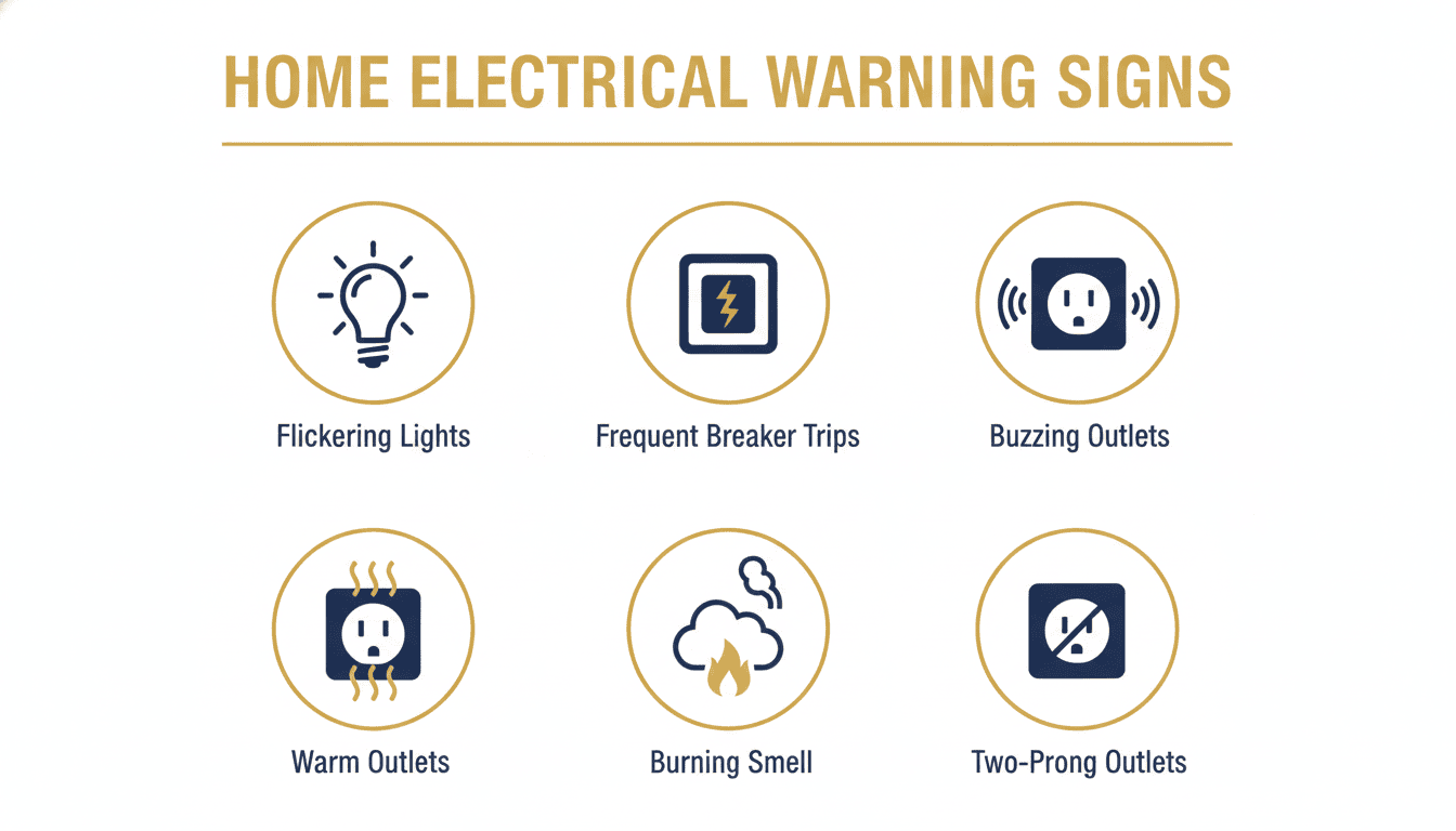 Home Electrical Safety Inspection in Aurora — 6 signs you need an electrical inspection in Aurora, ON